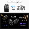 Elf Bar ELFX Replacement Pods  Pack of 3 Spare Vape Pods For Elf Bar ELFX Refillable Vape Pod Kit  QUAQ Dual Mesh Pods view 3