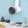 Electric Spin Scrubber Replacement Brush Head Improved Effect Hygiene 3PCS Cordless Brushes Home Use (Small Disc, Large Disc, Pointy) view 2