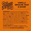 St Pierre Vanilla Brioche Tear & Share 500g Each | Great for sharing with family and friends | Suitable for vegetarians (3 Packs) view 3