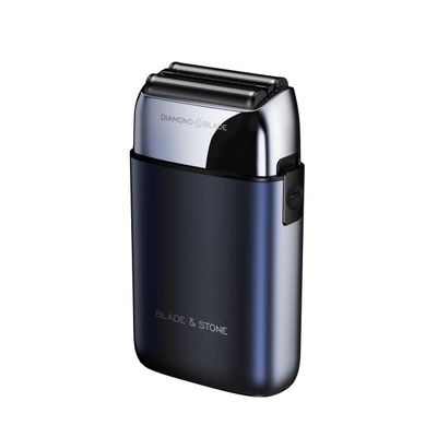 Blade & Stone PS501 Foil Shaver for Men  Dual Foil Cordless Shaver with Graphene-X Blades and 8000 RPM Digital Motor  All-Metal, Rechargeable Wet and Dry Razor  Dark Night