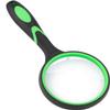 10X Magnifying Glass, Magnifying Glass for Reading with Cleaning Cloth, 75MM Magnifying Lens with Non-Slip Soft Handle for Seniors Book Newspaper Reading and Kids Nature Hobby Exploration view 1