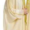 Adhdyuud Men Ramadan Eid Muslim Robe Arabic Islamic Dubai Morocco Turkey Middle East Chiffon Kaftan Thobe WHITE L view 3