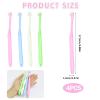 4 PCS Orthodontic Toothbrushes Small Head Wisdom Toothbrush for Inbetween Back Teeth Braces Extra Clean Medium Soft Detail Cleaning for Adults Sensitive Irritated Gums Gently removes Plaque view 2