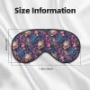 Eye Sleep Maskfor Women Men - Skull Starry Sky Flower Soft Travel Eye Masks for Sleep Mask Blackout, Adjustable Buckle Sleeping Mask for Women Men, Funny Blindfolds for Party Games view 2