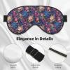 Eye Sleep Maskfor Women Men - Skull Starry Sky Flower Soft Travel Eye Masks for Sleep Mask Blackout, Adjustable Buckle Sleeping Mask for Women Men, Funny Blindfolds for Party Games view 3
