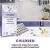 VED Children Complex Probiotics and Prebiotics Complex - 10 Billion CFU - 28 Probiotic Complex Capsules for Women & Men - Lactobacillus Piantarum, Casei, Rhamnosus, 28 Days Supply. view 4