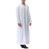 Adhdyuud Men Middle East Ethnic Muslim Islamic Jubba Thobe African Ramadan Eid Abaya Arabic Kaftan Saudi Robe Style1 XXXL view 2