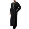 Adhdyuud Men Middle East Ethnic Muslim Islamic Jubba Thobe African Ramadan Eid Abaya Arabic Kaftan Saudi Robe Style1 XXXL view 3