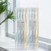 4Pcs/Set Clear Crystal Handle Toothbrush Soft Bristle Small view 4