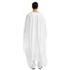 Adhdyuud Men's Muslim Middle East Long Sleeves Chiffion Robe Arab Cardigan Islamic Thawb Dubai Kaftan khaki9 M view 3