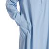 Adhdyuud Men Muslim Jubba Thobe Islamic Ramadan Abaya Dress Long Robe Saudi Dubai Arab Caftan Military EN8 XXXL view 4