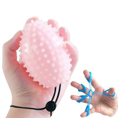 Finger Exerciser Ball Hand Physical Therapy Exercise Balls, Finger and Wrist Grip Strength Trainer for Extension Exerciser, Stroke Recovery, Hand Therapy, Squeeze Stress Relief, Arthritis