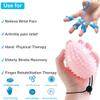 Finger Exerciser Ball Hand Physical Therapy Exercise Balls, Finger and Wrist Grip Strength Trainer for Extension Exerciser, Stroke Recovery, Hand Therapy, Squeeze Stress Relief, Arthritis view 2