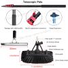 3.6-10.8M Window cleaning pole Hose Fed Water fed Telescopic Extendable Solar Panel Conservatory Brush Equipment Kit Window Roof Cleaning (5.4M) view 4