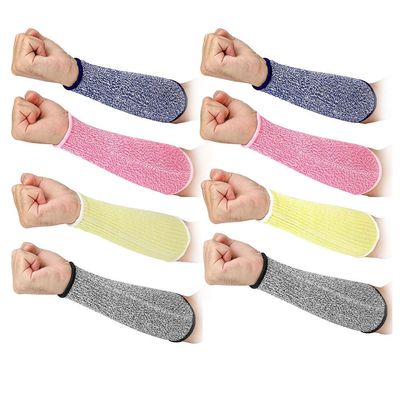 Fegtrtyoa Arm Protectors for Thin Skin and Bruising Cut Forearm Sleeve HPPE 4 Pairs