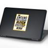 Finest Folia R212 Professional Sayings Sticker Job Funny Sticker Saying Work for Car Laptop Mobile Phone Professional Sayings Self-Adhesive Weatherproof R212 (Frster, Motif 07) view 2