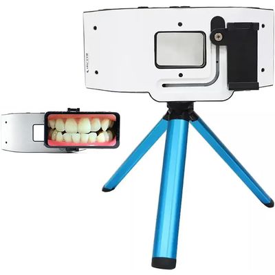 McbeAn Dental Photography Light, Dental Intraoral Photography Fill Light with Bracket, 3 Group Lights Adjustable Independently, 6000-6500K Color Temperature Adjustment, for Dentistry, Salon