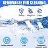 2 Pairs Whitening False Teeth Clip in Veneers Teeth, Instant Veneers Dentures Top and Bottom, Comfort Fit Flex Cosmetic Teeth Temporary Dentures Silicone for Men and Women view 4