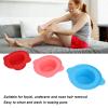 Set of 3 Silicone Wax Melt Bowls, Hair Removal Set, Non-Stick Wax Heater Replacement Pots, Easy Cleaning, Versatile Use, for Precise Control While Waxing, Made of Heat-Resistant view 2