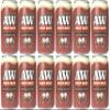 AW Root Beer 330ml x 12 (Naturally Flavoured) Fridge Pack Cans - Carbonated Vanilla and Root Beer Flavour Soft Drink I American Drinks view 1