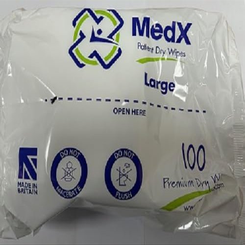 30 x Packs Of Premium Soft Dry Adult Wipes Body Washing And Cleaning Patient Care