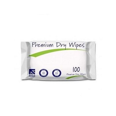 20 x Packs Of Premium Soft Dry Adult Wipes Body Washing And Cleaning Patient Care
