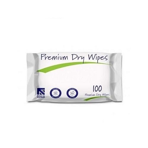 20 x Packs Of Premium Soft Dry Adult Wipes Body Washing And Cleaning Patient Care