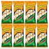 Inventure Cruncheez Cheezy Jalapeno 150g x 8 - (Gluten Free) 100% Backed - Cheese & Jalapeno Flavoured Extruded Corn Snak - Party Snack view 1