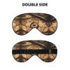 Compass and Old World Maps Print Unisex Ultra-Soft Light Blocking Eye Mask for Optimal Comfort Sleep view 2