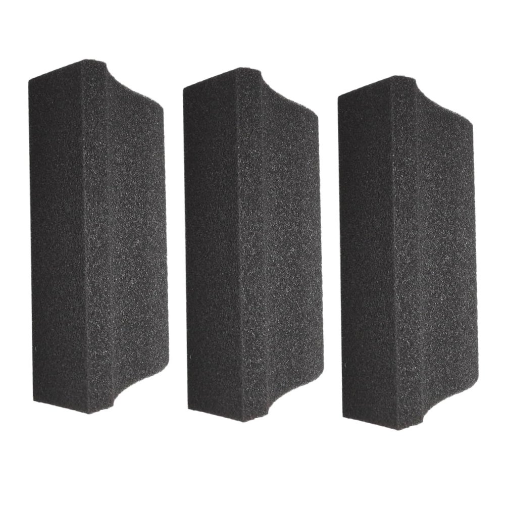 FOYTOKI 3pcs Beard Kit Beard Hair Sponge Cleaning Brush for Sink Grooming Tool