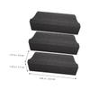 FOYTOKI 3pcs Beard Kit Beard Hair Sponge Cleaning Brush for Sink Grooming Tool view 3