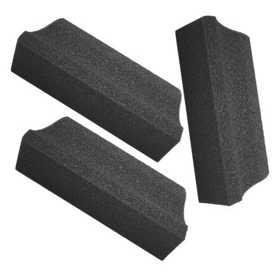 Gogogmee 3pcs Beard Cleaning Sponges Hair Catcher for Sink Mens Beard Hair Sponge Cleaner Grooming Brush for Trimming and Removal