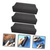 Gogogmee 3pcs Beard Cleaning Sponges Hair Catcher for Sink Mens Beard Hair Sponge Cleaner Grooming Brush for Trimming and Removal view 3