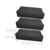 Gogogmee 3pcs Beard Cleaning Sponges Hair Catcher for Sink Mens Beard Hair Sponge Cleaner Grooming Brush for Trimming and Removal view 4