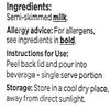 55x Semi-skimmed UHT Milk 12ml Individually Wrapped Mini Portions Pots Jiggers Lakeland view 4