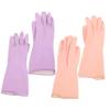 Anneome 2pairs Dishwashing Gloves Cleaning Mittens Wear-resistant Latex Kitchen Gloves for Hand Protection during Dish Cleaning view 1