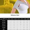 2 PACK Sports Shoulder Brace for Men and Women, Support and Compression Sleeve for Torn Rotator Cuff, Tendonitis, Dislocation, Adjustable Shoulder Wrap for Men and Women, Grey,M view 2