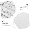 Beaupretty Musical Note Toilet Paper Music Notes Pattern Tissue Christmas Toilet Roll Decor for Bathroom Xmas Party view 3