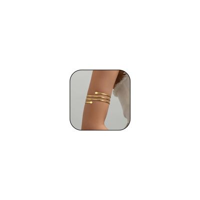 Long tiantian Arm Cuff Gold Arm Cuff Jewelry