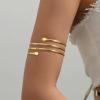 Long tiantian Arm Cuff Gold Arm Cuff Jewelry view 2