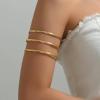 Long tiantian Arm Cuff Gold Arm Cuff Jewelry view 4