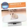 VILLFUL Small Pet Digital Scale Puppy Kitten Weight Measuring Scale for Cats Electronic Pet Scale Bright Display and High Precision Sensors view 3
