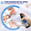 Magnesium Spray, Magnesium Oil for Feet, Pure Magnesium Oil Spray for Sleep, Topical Magnesium Spray, 100% Pure and Organic, Glass Bottle, Travel Size 60ml view 3