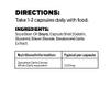 Woods Supplements - Odourless Garlic 1000mg Capsules (180x) | High Strength Garlic Extract. Whole Garlic Equivalent Sustainably Harvested. Easy to Swallow Capsules. Food Supplement for Men and Women view 3