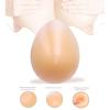 AKAFKKPYXSD Women Self-adhesive Silicone Breast Forms Teardrop Shaped Artificial Fake Boobs Soft Lifelike Mastectomy Crossdresser Transgender Cosplay(BB Cup (350g/piece), Nude) view 2