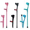 1 Count Forearm Crutch for Adults, Aluminum Walking Stick with Arm Support, Cane with Reflector, for Tall 150-196Cm, Load 100Kg/220Lbs Lucky Star view 2