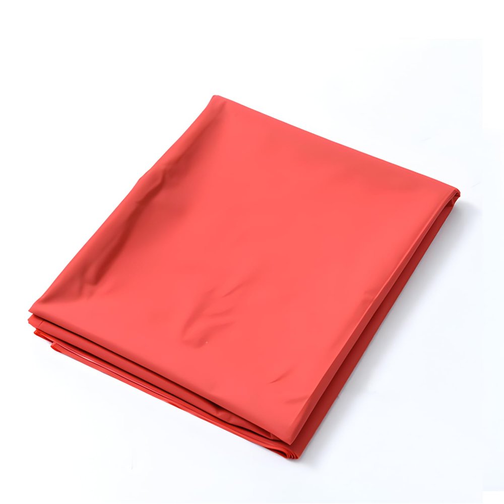 Adult Sex Sheet Large Thickened Waterproof and Oil-Proof, Anti-Stain Bed Sheets, Large Multifunctional Thickened PVC Mattress Cover Bed Protector, Red Thickened Size, 86.6 x 63 Inch (2.2 x 1.6m)