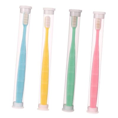 Beaupretty 8pcs Micro-Nano Toothbrush Manual Oral Care Toothbrush for Travel Multipack Bristles Cleaning Tool for Adults and Boys and Girls Random Style