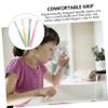Beaupretty 8pcs Micro-Nano Toothbrush Manual Oral Care Toothbrush for Travel Multipack Bristles Cleaning Tool for Adults and Boys and Girls Random Style view 2