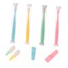 Beaupretty 8pcs Micro-Nano Toothbrush Manual Oral Care Toothbrush for Travel Multipack Bristles Cleaning Tool for Adults and Boys and Girls Random Style view 3